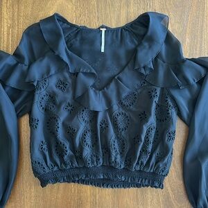 Free People Black Top